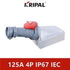 125A 380V IP67 Endüstriyel Fişli Priz IEC standardı