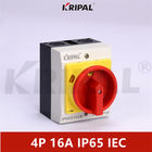 IP65 4P 16A 230-440V AC Su Geçirmez İzolatör Anahtarı UKP IEC Standardı