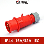IP44 16A 220V Üç Fazlı Suya Dayanıklı Endüstriyel Fişler IEC standardı