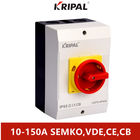 CE sertifikası 3P 4P 10-150A IP65 Patlamaya dayanıklı izolatör anahtarı