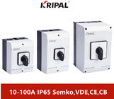 KRIPAL 10-100A IP65 Su Geçirmez Geçiş Anahtarı RoHS Standardı