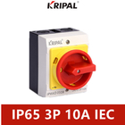 3P 10A 230-440V IP65 Elektrik Yükü Yalıtım Anahtarı UKP IEC Standardı