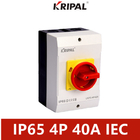 PC IP65 40A 3 Fazlı İzolatör Anahtarı Işık Kontrol Anahtarı IEC standardı