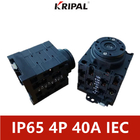 Üç Fazlı IP65 Manuel Enversör Anahtarı IEC standardı 32A 40A